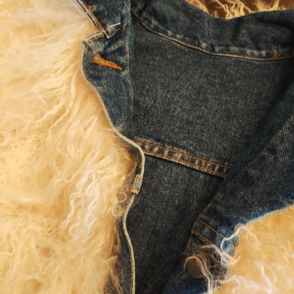 Mongolian Lambswool Jean Vest by Dena New York: Made in USA. NWT. - Picture 12 of 12